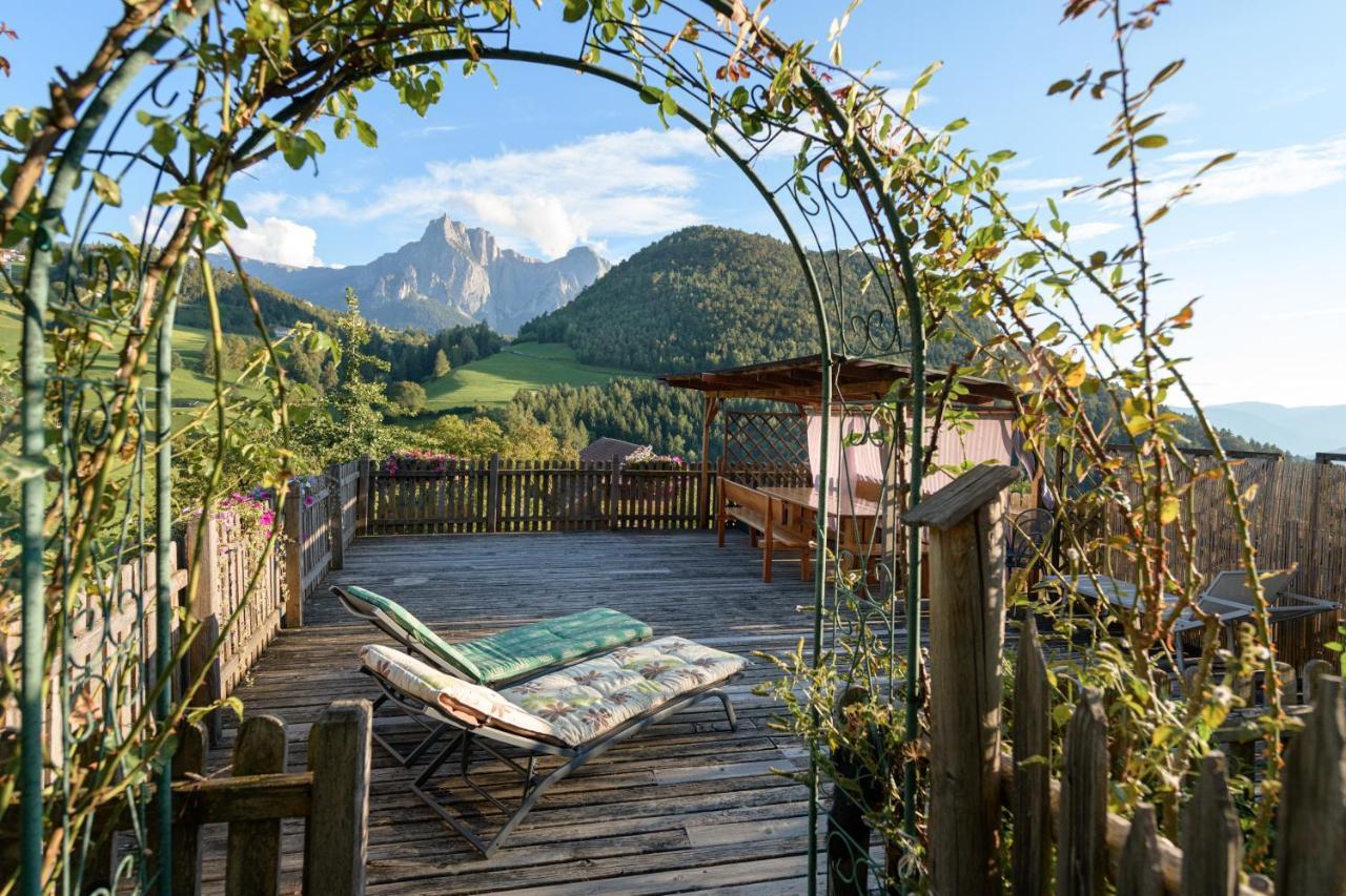 Ferienwohnung Nuierhof Kastelruth Exterior foto